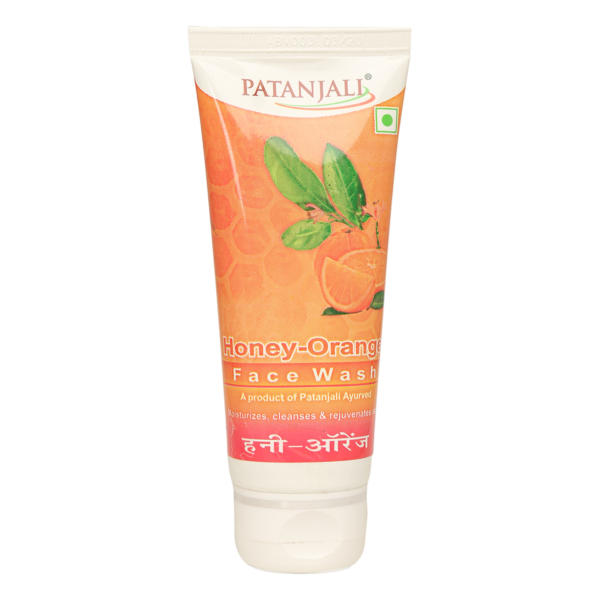 Patanjali Honey Orange Face Wash 60 Gram.