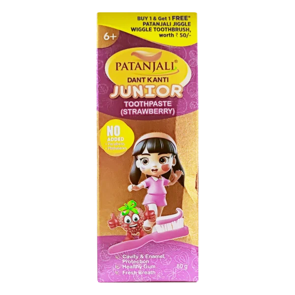 Dant Kanti Junior Toothpaste (Strawberry)  80 g
