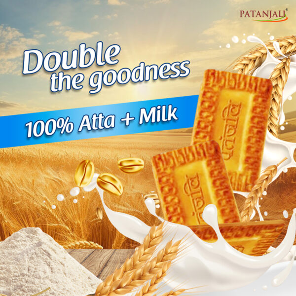 Patanjali Doodh Biscuit - Image 3