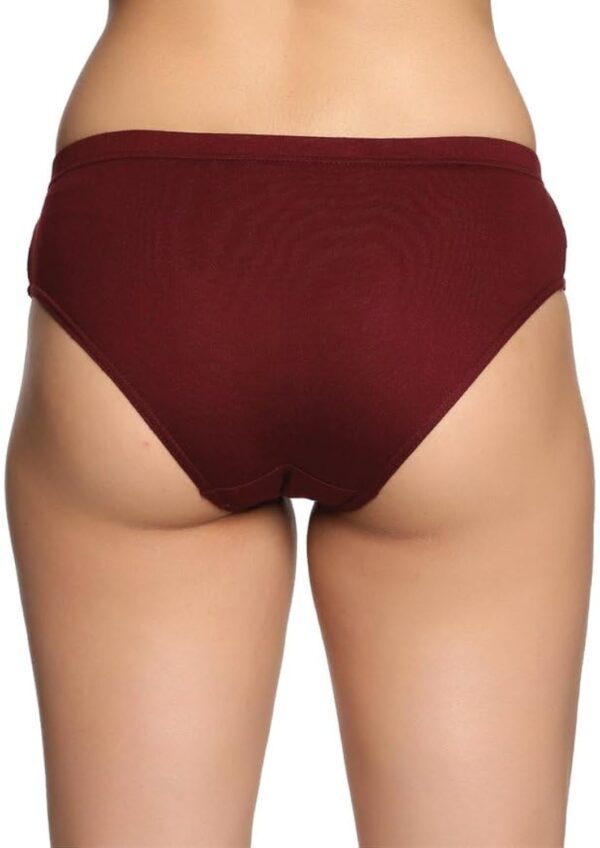 Pack of 4 Lux Karishma Women's 100% Pure Cotton Panty - Soft, Comfortable & Skin-Friendly | Lux Panty for Everyday Comfort (Pack of 4) (Color & Print May Vary) - Image 5
