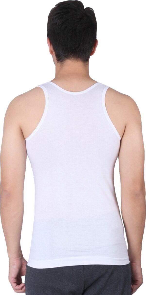 Rupa John Men's Vest – Pack of 3 | Soft Cotton Sleeveless Undershirt for All-Day Comfort - Image 2