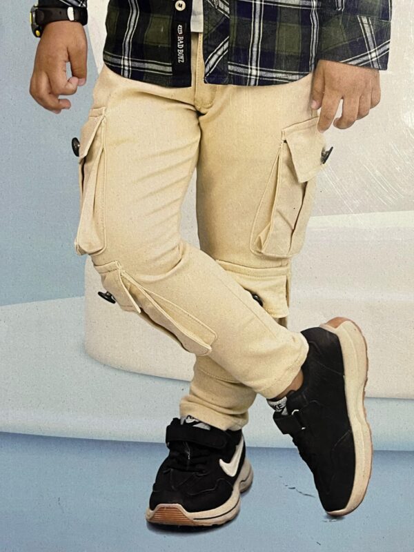 Bad boyz kids wear full sleeve shirt tshirt pent set - Image 3