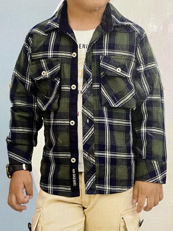 Bad boyz kids wear full sleeve shirt tshirt pent set - Image 2