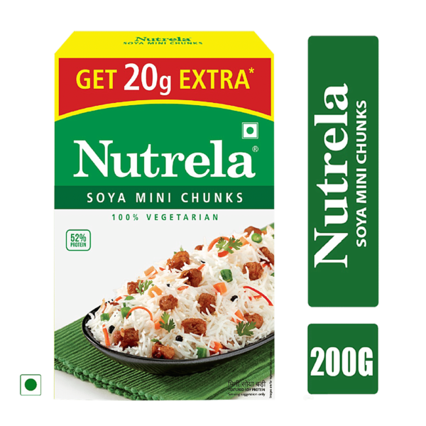 Nutrela soya mini chanks 200grm. - Image 3