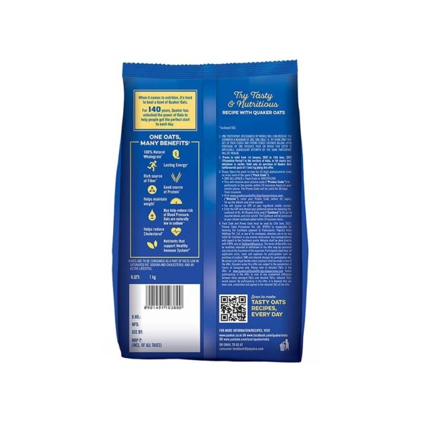Quaker Rolled Instant Oats 400g - Image 2