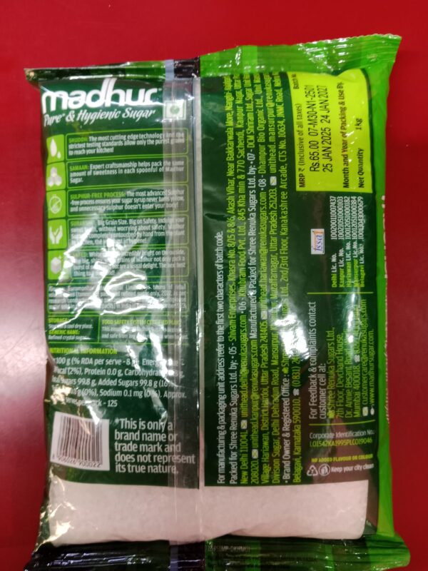 Madhur refine sugar / chini - Image 2