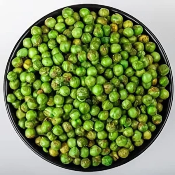 Veganic Organic Roasted Green Peas (Crunchy)|Salted & Masala Green Peas (Namkeen Matar)|Dried Matar Snacks 400g - Image 2