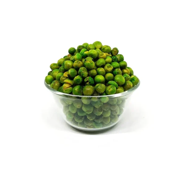 Veganic Organic Roasted Green Peas (Crunchy)|Salted & Masala Green Peas (Namkeen Matar)|Dried Matar Snacks 400g - Image 3
