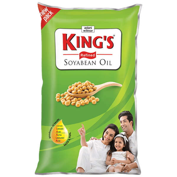 Fortune king soya oil 1 ltr pouch
