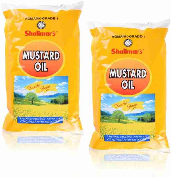 Shalimar mustard oil 1lts 12 pcs. - Image 2