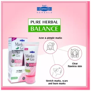 HAPDCO marks go Face wash 65g + Marks out face anti marks cream 25g