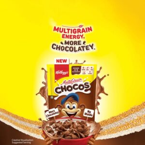 Kellogg's Multigrain Chocos More Chocolatey, No-Maida 385 g