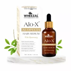 Wheezal Alo-X Alopecia Hair Serum (30ml)