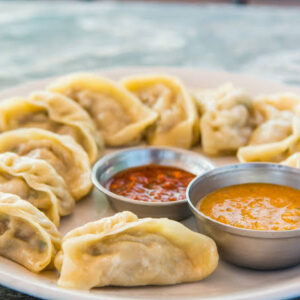 Chicken Momos (8 pcs) – Juicy, Aromatic & Steamed to Perfection