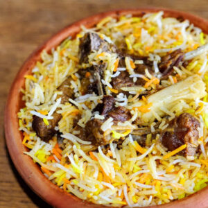 Mutton biryani